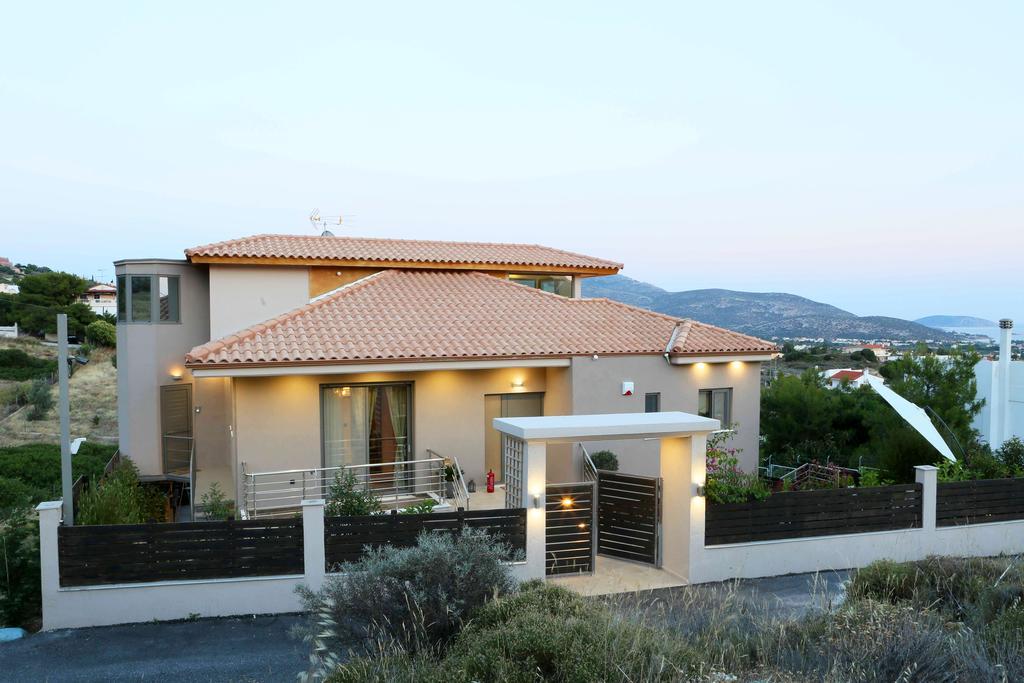 Villa Sunset Lagonisi Buitenkant foto